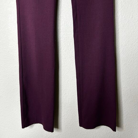 Dolce & Gabbana NWT Pants Size 40 US 4 Wool Viscose Blend Plum Purple Designer - Picture 7 of 9
